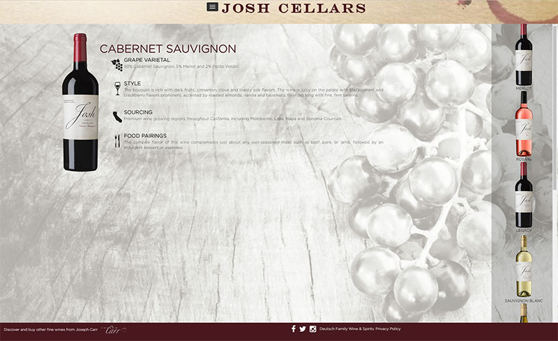 Josh Cellars > Wine > Before